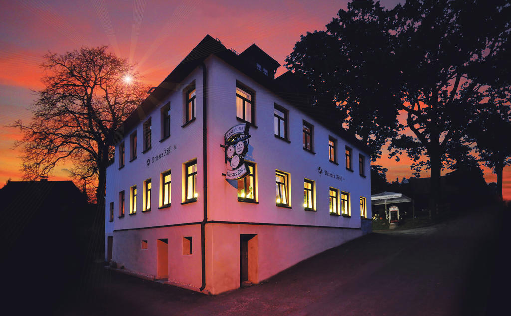 Landhotel Weisses Roess'L Adorf Zewnętrze zdjęcie