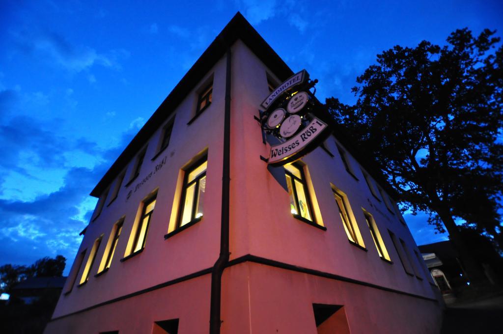 Landhotel Weisses Roess'L Adorf Zewnętrze zdjęcie